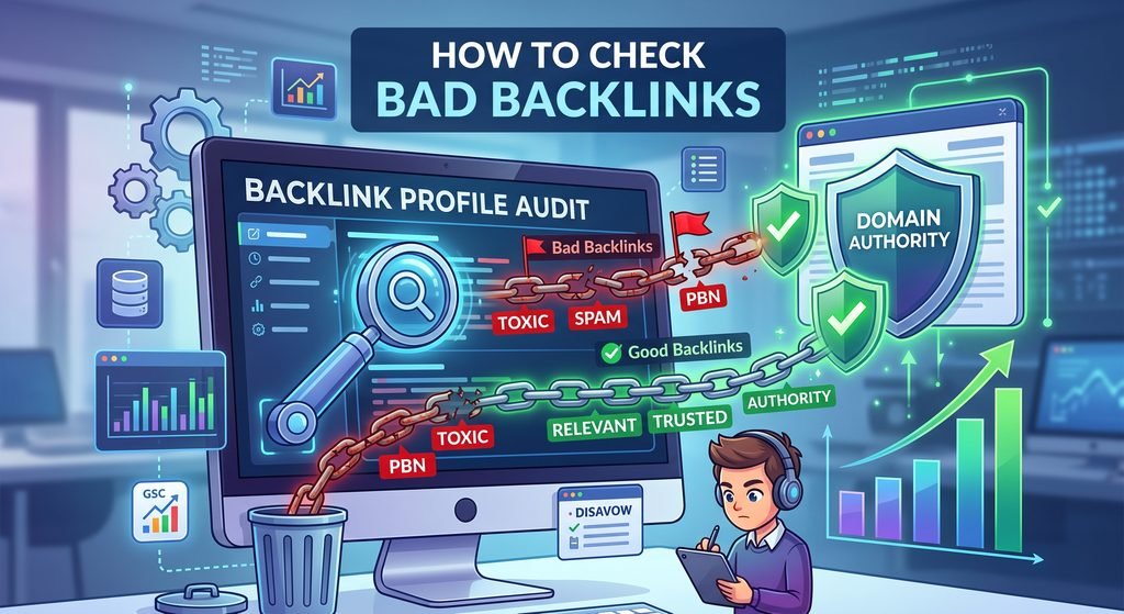How to Check Bad Backlinks